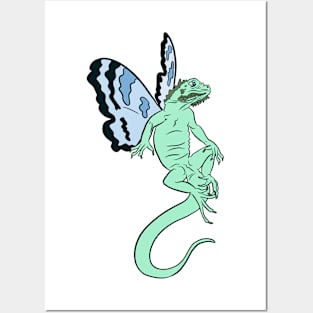 Magical Lizard Posters and Art